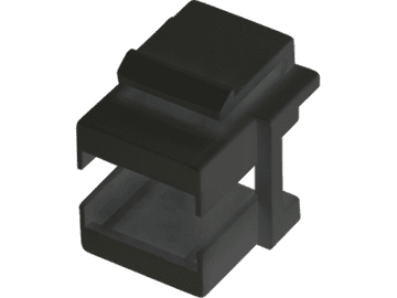 Keystone adapter za SC simplex / LC duplex adapter, crni