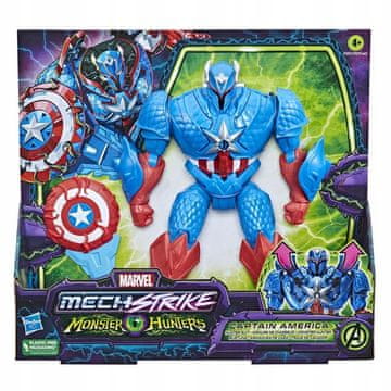 Hasbro Marvel Mech Strike Monster Hunters Kapetan Amerika