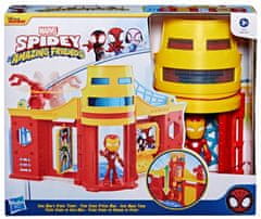 Hasbro Hasbro Spidey i super-prijatelji - Toranj Iron Man + akcijska figurica