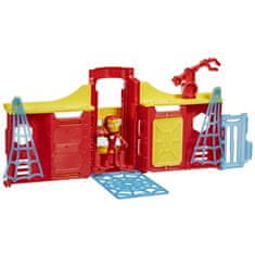 Hasbro Hasbro Spidey i super-prijatelji - Toranj Iron Man + akcijska figurica