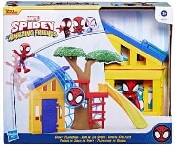 Hasbro Spidey i super kumple baza domena na drzewu + figurica Spidey