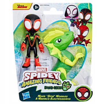 Hasbro SPIDEY I SUPER PRIJATELJ MILES MORALES FIGURE DINOSAUR ELEKTROSAURUS