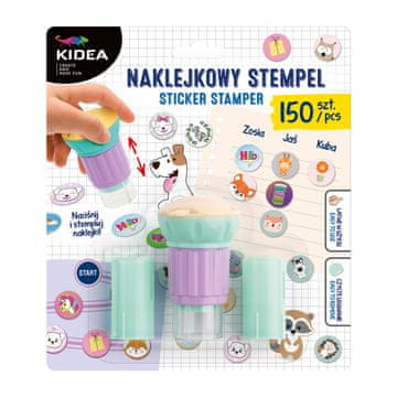 DE PEČAT NALJEPNICA 150 KOM. KIDEA 0088