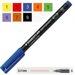 GD LUMOCOLOR S FOLIOPIS MARKER CRNI A'10 1705