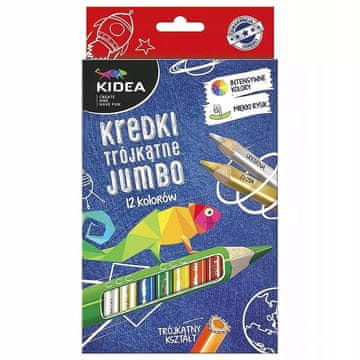 DE KIDEA 4160 DEBELE TROKUTNE BOJICE 12 BOJA