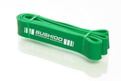 B.U. DBX Bushido Power Band 44 - ojačana gumena traka za trening zelene boje 23-57 kg
