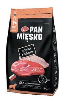 PMI PAN MIĘSKO Veal with turkey M, 9 kg