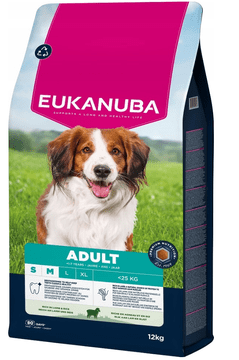 Eukanuba EUKANUBA suha hrana za odrasle pse malih/srednjih pasmina s janjetinom i rižom 12 kg