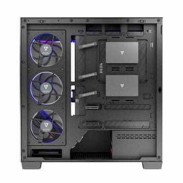 Modecom MODECOM VOLCANO STELLAR ARGB MIDI kućište računala, crno