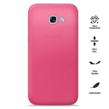 Puro 0.3 Nude - Maska za Samsung Galaxy A3 (2017) (fluo roza)