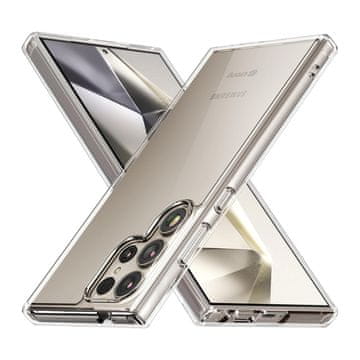 Crong Crystal Shield Cover - Samsung Galaxy S24 Ultra maska (prozirna)