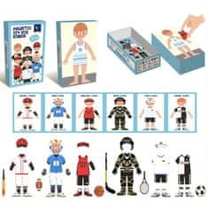 ICOM Magnetska slagalica - Oblači dječaka - sportaša