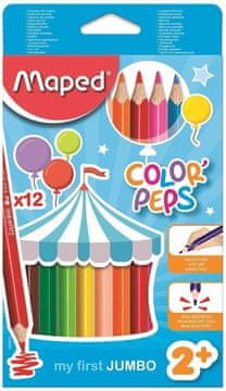 Maped Colorpeps max trokutaste olovke, 12 boja