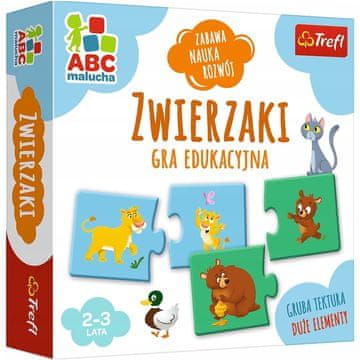 Trefl Edukativna zagonetka sa životinjama - Abeceda za malu djecu -