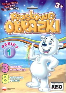 Paket slika od pijeska 1 (bubamara, ribica, DIN 6094