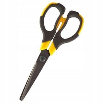 UREDSKE ŠKARE S NELJEPLJIVIM PREMAZOM 17 CM 6 3/4" ŽUTE