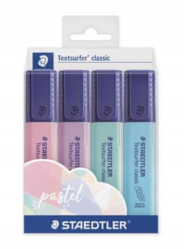 GD Textsurfer klasični pastelni marker, 4 boje 3552