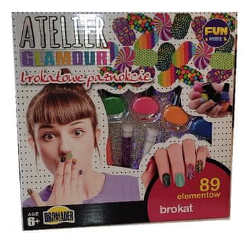 Dromader ATELIER GLAMOUR NOKTI SA ŠLJOKICAMA 9991