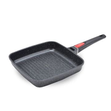 MAESTRO MR-4826 Tava za roštilj s odvojivom ručkom Granit 26 cm