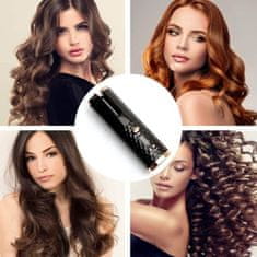 FRILLA® Bežični uvijač za kosu, prijenosni uvijač s kontrolom temperature, dugotrajne kovrče, bežični bez kabela | CURLBLISS