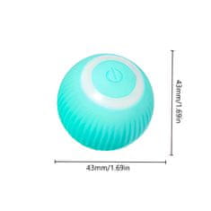 HARLEY® Interaktivna lopta za pse i mačke, automatska igračka s USB punjenjem | BALLY