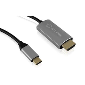 IcyBox IB-CB020-C kabel iz USB-C na HDMI s podrškom za 4k@60Hz