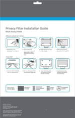 eSTUFF Privatni filter 24"" 536 mm x 303 mm 16:9 Podržava zaslone na dodir
