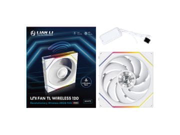 Lian Li UNI FAN TL bežični, ARGB, 120 mm, bijeli (12TL1W1W)