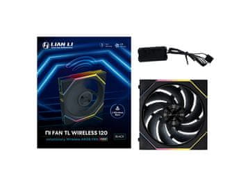 Lian Li UNI FAN TL bežični, ARGB, 120 mm, crni (12TL1W1B)