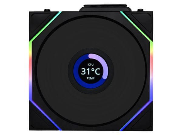 UNI FAN TL Wireless LCD (12TLLCD1W1B)