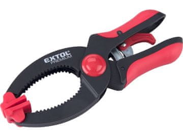 Extol Premium plastična stezaljka s račvom, 75 mm