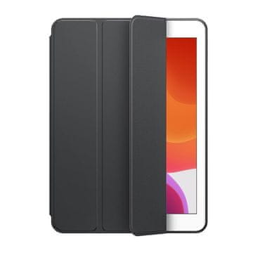eSTUFF iPad Mini 5. DENVER Folio Case - crna, prednji dio od PU kože s mekom TPU straž