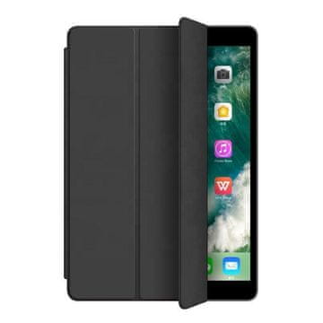 eSTUFF iPad 10.2 2021/2020/2019 DENVER Folio Case. crna prednja strana od PU kože s m