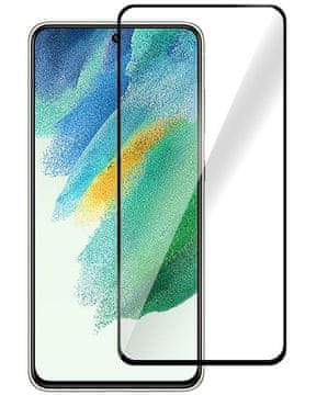 eSTUFF Samsung Galaxy S21 FE 5G Zaštitno staklo za zaslon. Kaljeno staklo punog pokrivan
