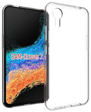 eSTUFF LONDON Galaxy Xcover 7 Prozirna maska. Materijal: 100% TPU