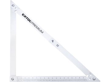 Extol Premium građevinski kutnik sklopivi, 600 mm, aluminij
