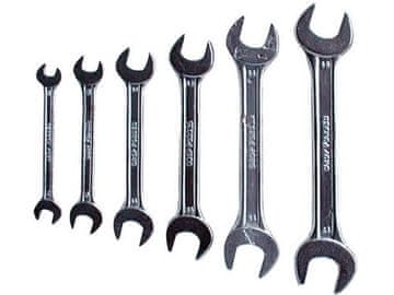 Extol Craft (6106B) set ravnih ključeva, 6 dijelova, 6x7, 8x9, 10x11, 12x13, 14x15, 16x17 mm, širine 100 cm.