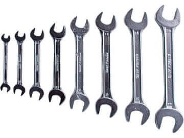 Extol Craft (6133B) set ravnih ključeva 12 dijelova, 6x7, 8x9, 10x11, 12x13, 14x15, 16x17, 18x19, 20x22, 21x23, 24x27, 25x28, 30x32 mm, širine 12 cm.