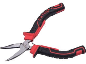 Extol Premium poluokrugla kliješta (8813024) poluokrugla kliješta, savijena mini, 125 mm