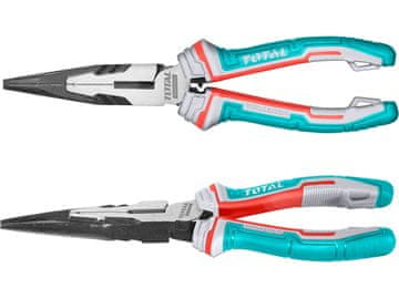 Total Kliješta s poluokruglim vrhom THT220606S kliješta s poluokruglim vrhom, ravna, industrijska, 160 mm, CrV