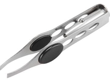 Extol Craft Pinceta s LED svjetlom duljina 95 mm, širina čeljusti 4 mm, LED svjetlo, nehrđajući čelik