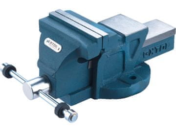 Extol Premium škripac 100 mm, 4,5 kg, otvor 65 mm, sila stezanja 8 kN