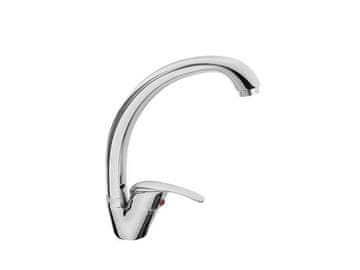 BALLETTO Mješalica za umivaonik (81016) mješalica za umivaonik na postolju, gornja ruka, 35 mm, krom