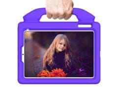 eSTUFF Apple iPad Mini 7/6 HANDY ljubičasta zaštitna maska s ručkom i preklopivim ru