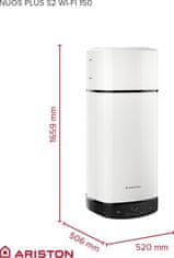 Ariston dizalica topline Nuos Plus S2 Wi-Fi WH 150 (3629147)