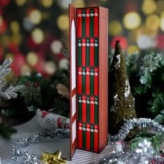 HOME & MARKER® Adventski kalendar s mini knjigama, književni božićni poklon za ljubitelje knjiga | READVENT, crvena
