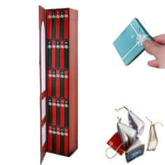 HOME & MARKER® Adventski kalendar s mini knjigama, književni božićni poklon za ljubitelje knjiga | READVENT, crvena