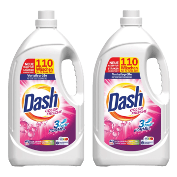 Dash 2x COLOR FRISCHE, 110 pranja (4,95l), (220 pranja)