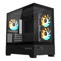 Gigabyte C201 PANORAMIC ATX RGB osvjetljeno kućište, crno