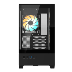 Gigabyte C201 PANORAMIC ATX RGB osvjetljeno kućište, crno